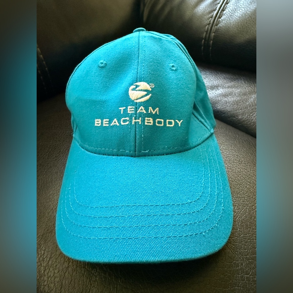 Beachbody Challenge Turquoise Teal Cap Hat NWOT